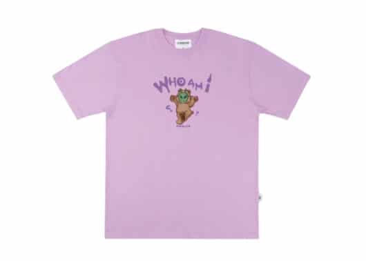 Ambler Who Am I Tee Purple AS809
