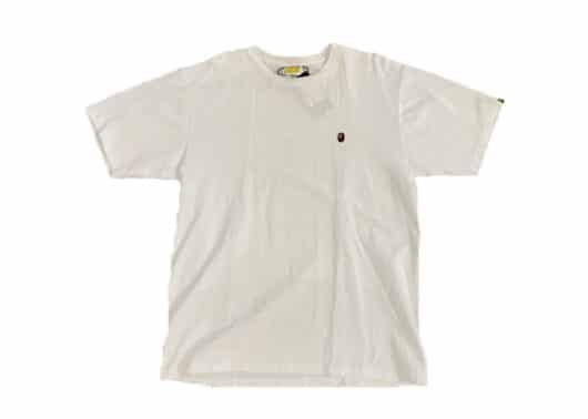 BAPE Mini Ape Head Tee White