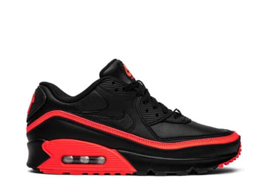 Nike Air Max 90 Undefeated Black Solar Red