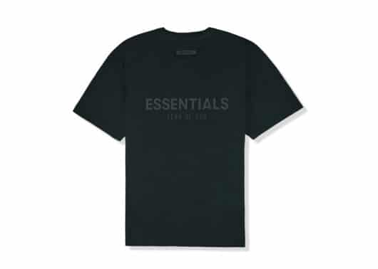 FEAR OF GOD ESSENTIALS Tee Black/Stretch Limo (SS21)
