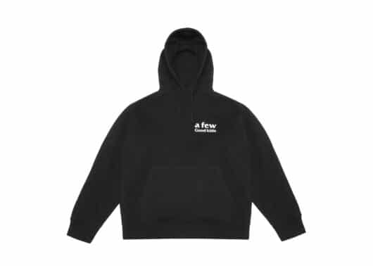 A Few Good Kids Angels Logo Hoodie Black