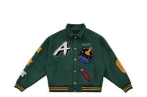 cookie monster varsity jacket