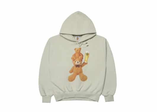 ADLV Double Bears Hoodie Light Grey