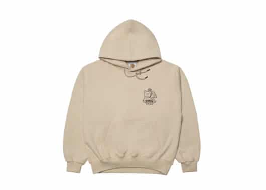 ADLV Signature Logo Hoodie Beige