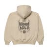ADLV Signature Logo Hoodie Beige - Image 2
