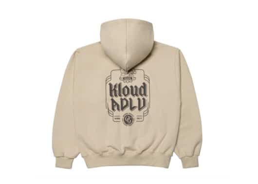 ADLV Signature Logo Hoodie Beige