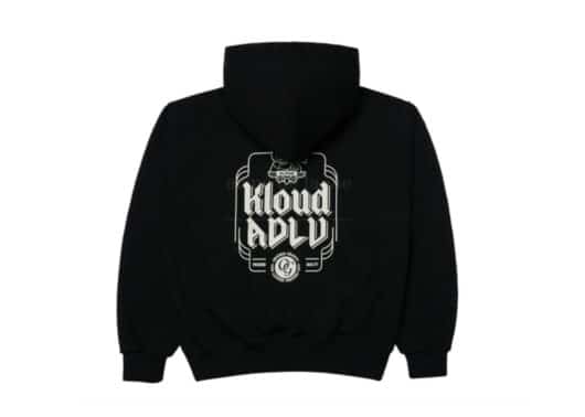 ADLV Signature Logo Hoodie Black - Image 2