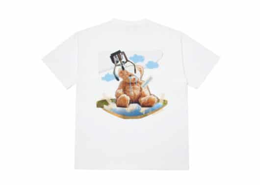 ADLV Teddy Bear Roll Collage Tee White