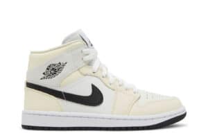 Air Jordan 1 Mid Coconut Milk (W)