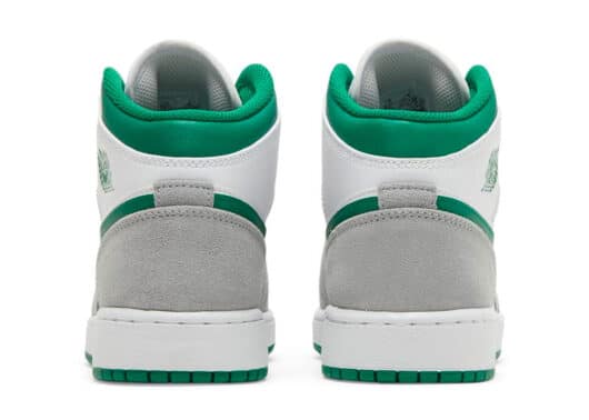 Air Jordan 1 Mid SE White Pine Green Smoke Grey (GS)