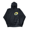 Travis Scott Face Melt Hoodie Black Front