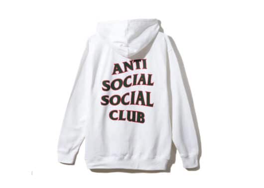 Anti Social Social Club ASSC Rodeo Hoodie White