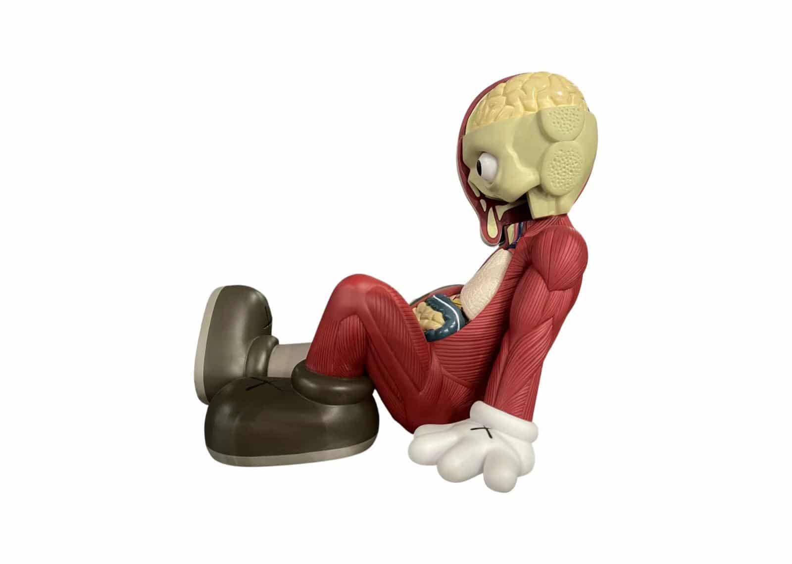 Buy KAWS Resting Place Vinyl Figure Brown Online in Australia