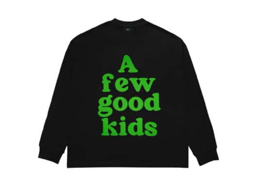 A Few Good Kids Melting Logo L/S Tee Black - Image 2