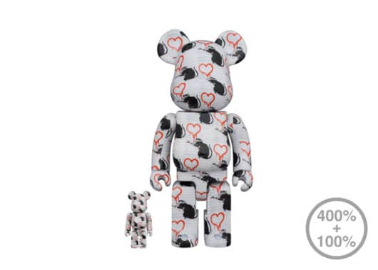 Bearbrick Love Rat 100% & 400% Set