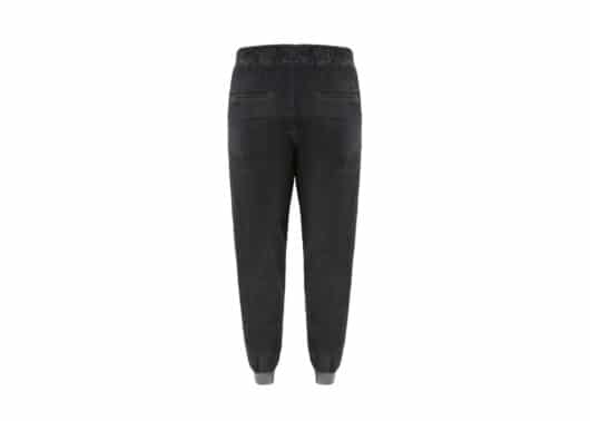 Galliano Landor Logo Corduroy Pants Dark Grey