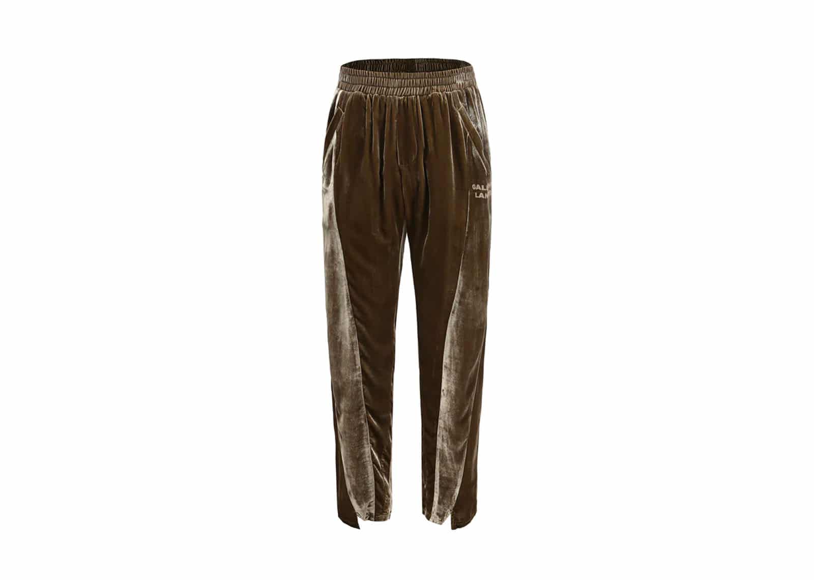 Galliano Landor Silk Velvet Pants Green KICKSTW