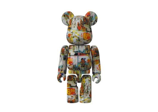 Medicom Bearbrick 100% Series 42 Artist - Andy Warhol X Jean-Michel Basquiat