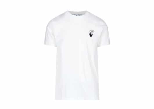 Off White Degrade Multi-Color Arrow Oversized Tee White - Image 2