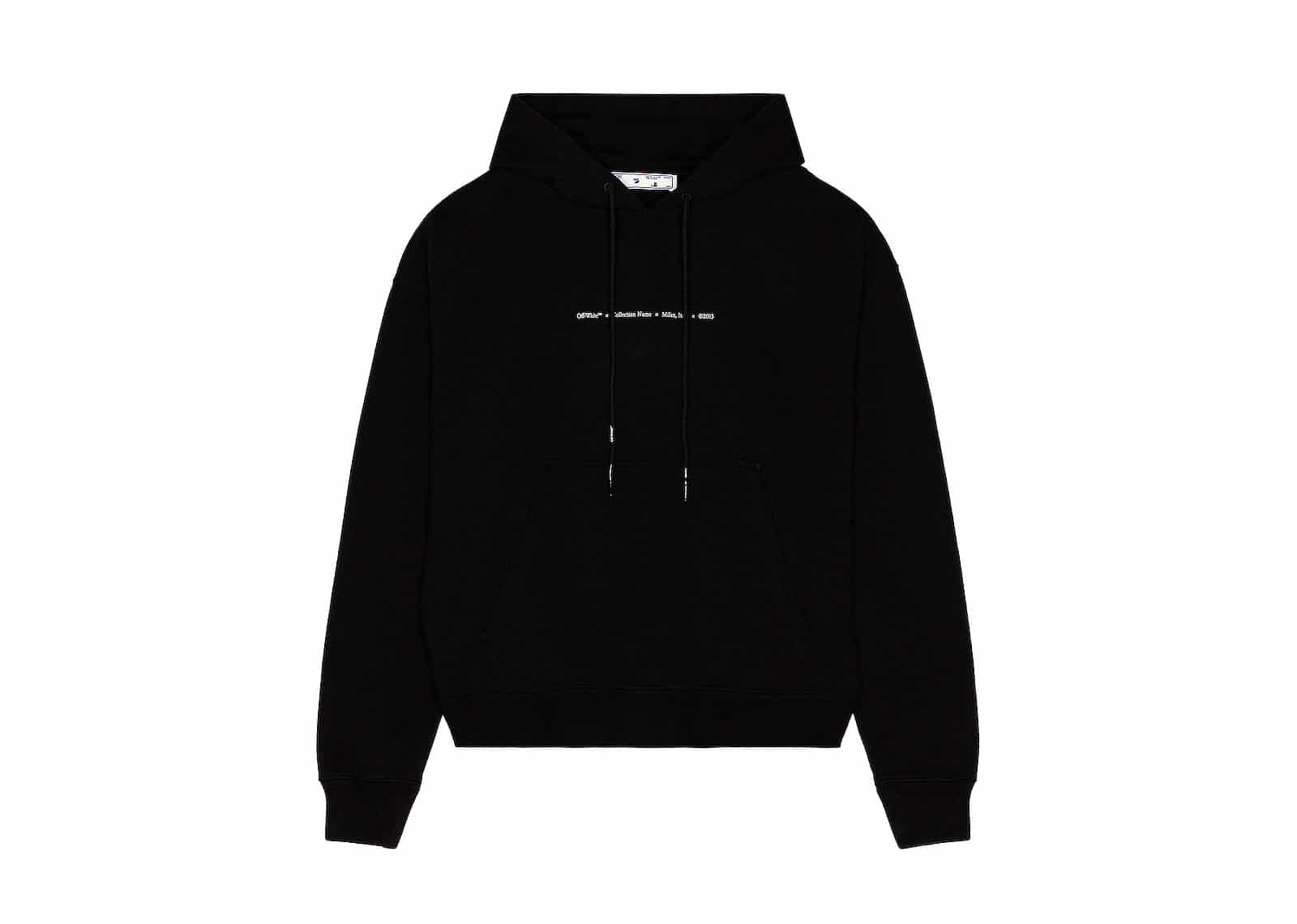 Buy Off White Maker Over Skate Oversized Hoodie Black Online in ...