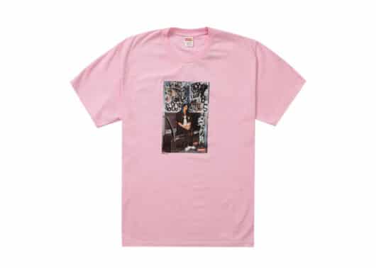 Supreme Lady Pink Tee Light Pink