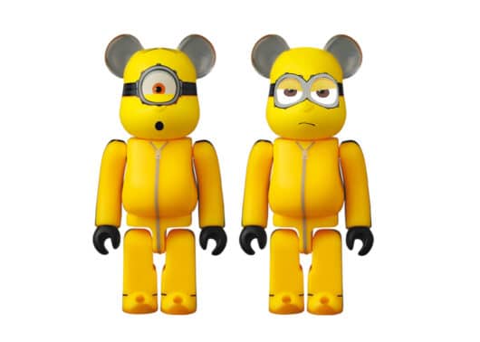 Medicom Bearbrick 100% Despicable Me Minions Set of 2 - Kevin & Stuart
