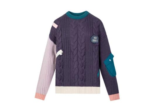 13De Marzo Palda Bear Zip Sweater Purple