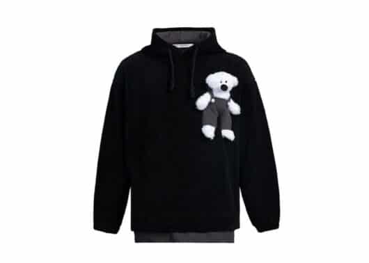 13De Marzo Pokezoo Fleece Hoodie Black