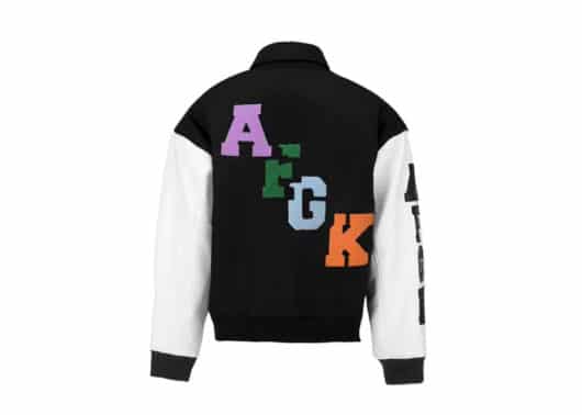 A Few Good Kids Rubik's Cube Varsity Jacket Black