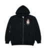 ADLV Baby Face Black Slingshot Zip Hoodie Black