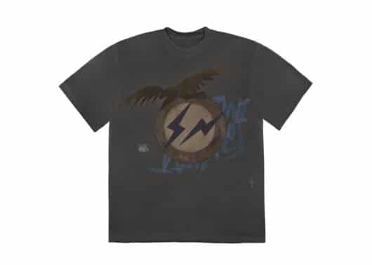 Travis Scott Cactus Jack For Fragment Create Tee Washed Black
