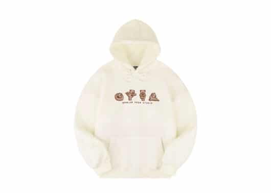 Ambler Yoga Teddy Hoodie Ivory AHP715
