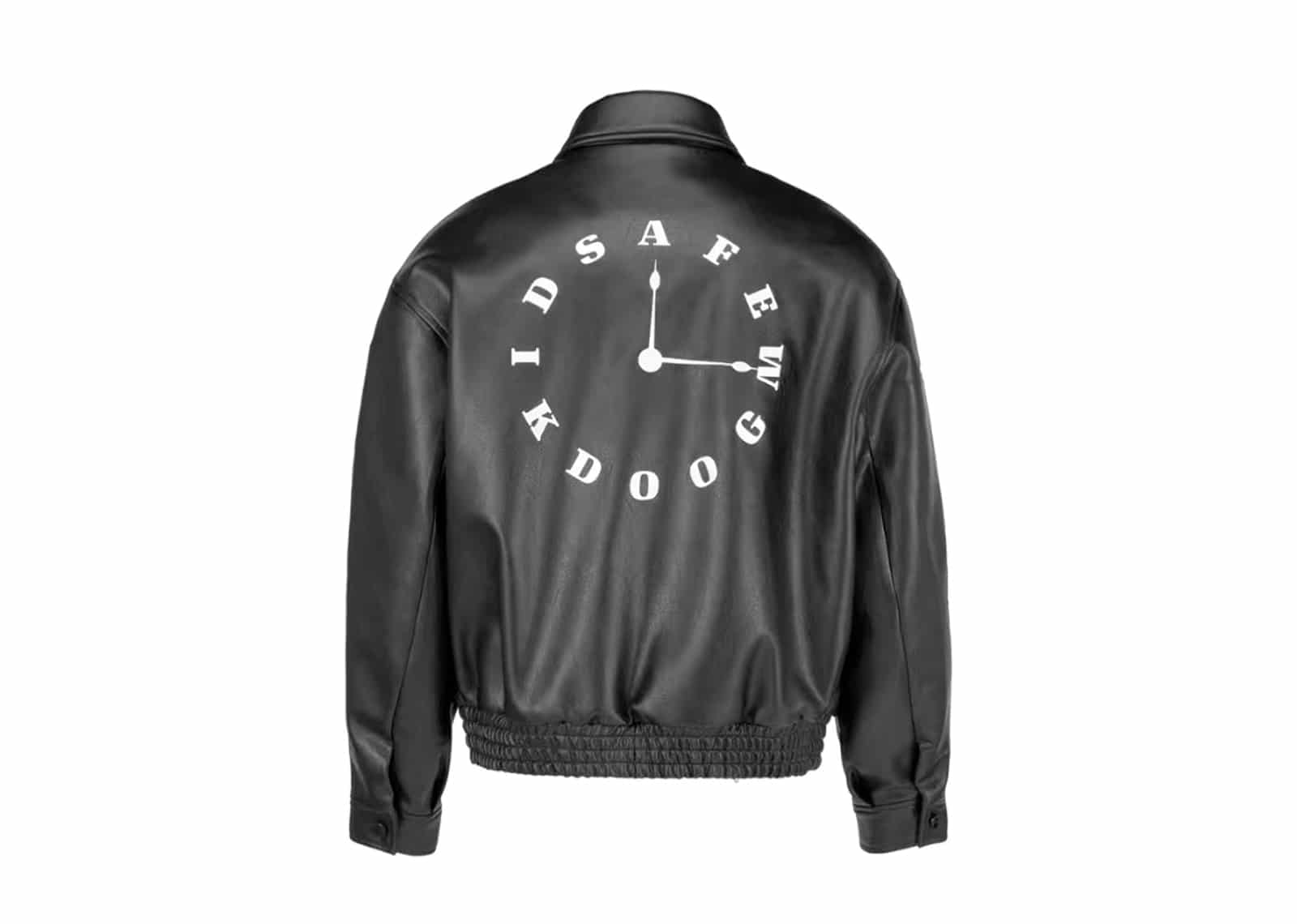 大きな取引 Buy A in Online Black Jacket Leather Clock Kids Good Few ジャケット・アウター