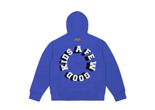 A Few Good Kids 3D Logo Hoodie Blue