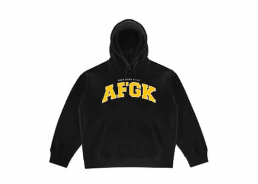A Few Good Kids 'AFGK' Logo Hoodie Black/Yellow