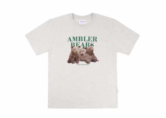 Ambler Three Bears Tee Oatmeal AS919