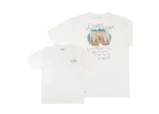 Ambler Vintage Diary Tee Cream AS920 - Image 2