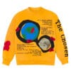 Kid Cudi CPFM For MOTM III Beautiful Trip Crewneck Yellow