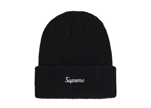 Supreme Loose Gauge Beanie Beanie (SS22) Black