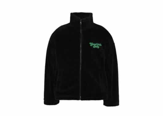 A Few Good Kids 3D Logo Wool Jacket Black - Image 2