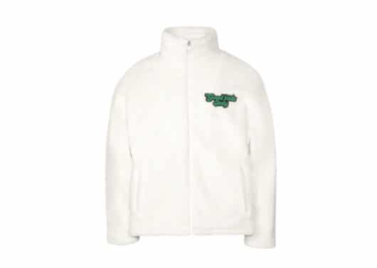 A Few Good Kids 3D Logo Wool Jacket White - Image 2