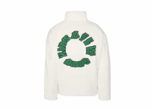 A Few Good Kids 3D Logo Wool Jacket White