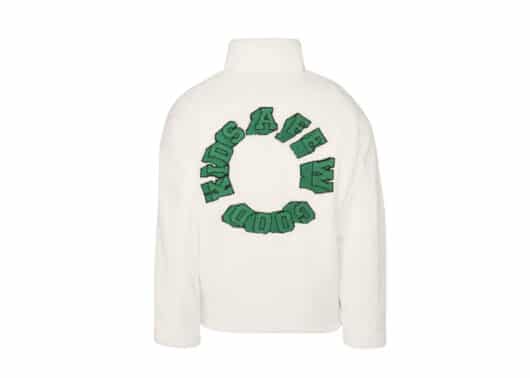 A Few Good Kids 3D Logo Wool Jacket White