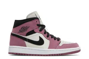 Air Jordan 1 Mid SE Light Mulberry (W)