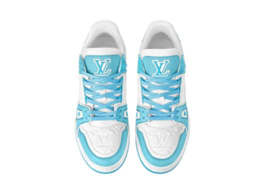 Louis Vuitton Trainer Monagram Bleu Ciel - Image 4