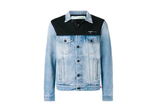 Off White Denim Jacket Black/Blue