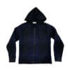 Off White Hooded Jacket Dark Blue/Black