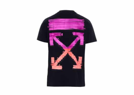 Off White Maker Arrow Oversized Tee Navy/Purple