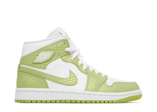 Air Jordan 1 Mid Green Python (W)