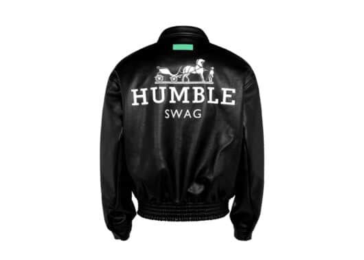 A Few Good Kids Humble Swag Leather Jacket Black